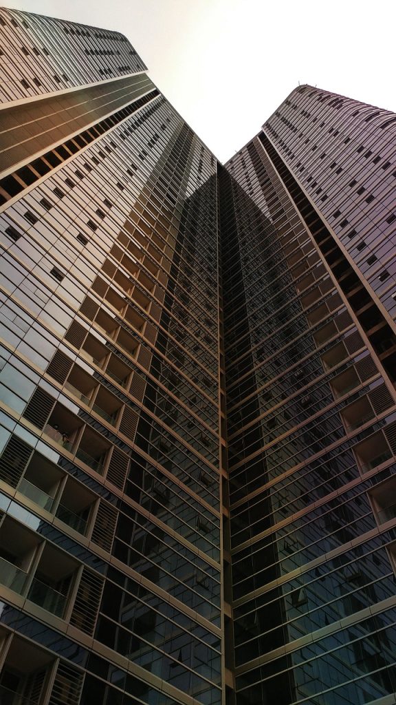 architectural, facade, building, glass, futuristic, property, flat